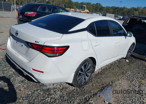 2021 Nissan Sentra Sv Xtronic Cvt из США, поврежденный, VIN 3N1AB8CV1MY242086